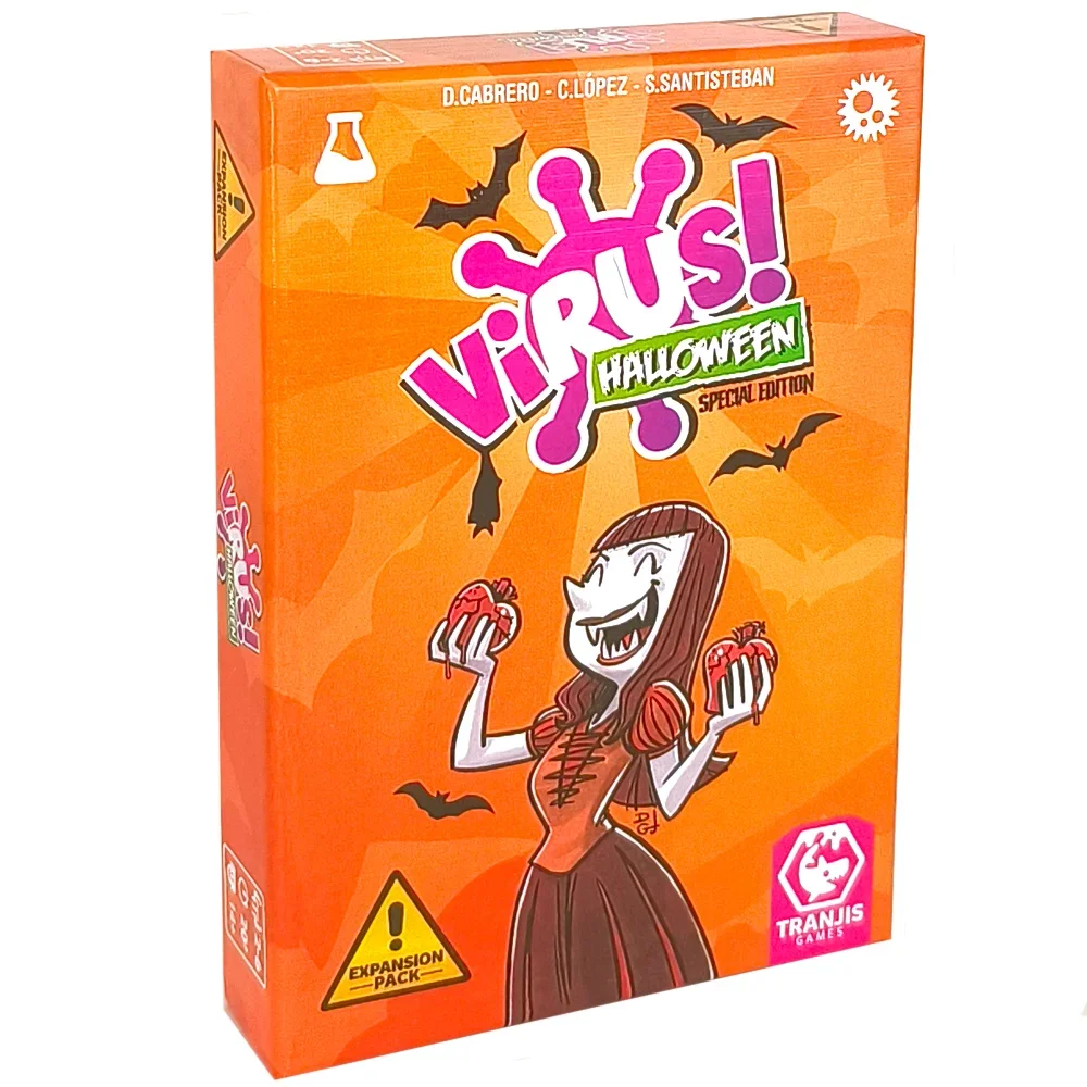 Virus 1 2 3 Board Game The Contagiously Fun Card Game Spanish English French VersionParty Game for Fun Family Game