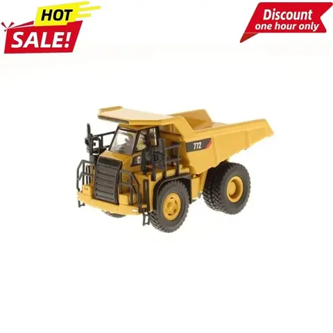 DM for Caterpillar CAT 772 Mine Dump Truck Alloy Dump Truck Construction Truck Model 1:87 85261