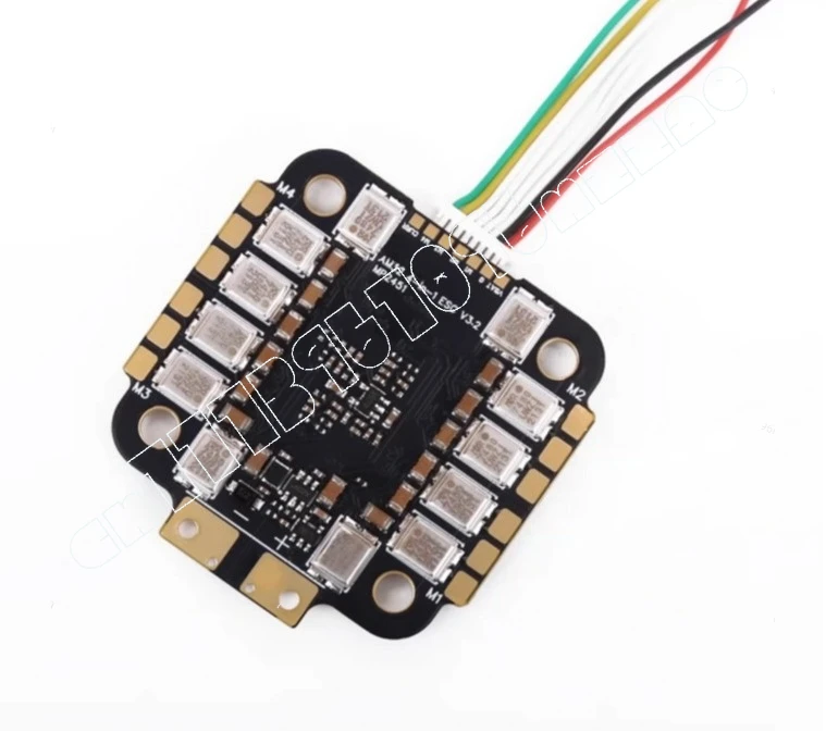 

75A 4IN1 ESC Cross Machine High Current 4 in 1 Gold Seal ESC, Heat Sink Can Be Added