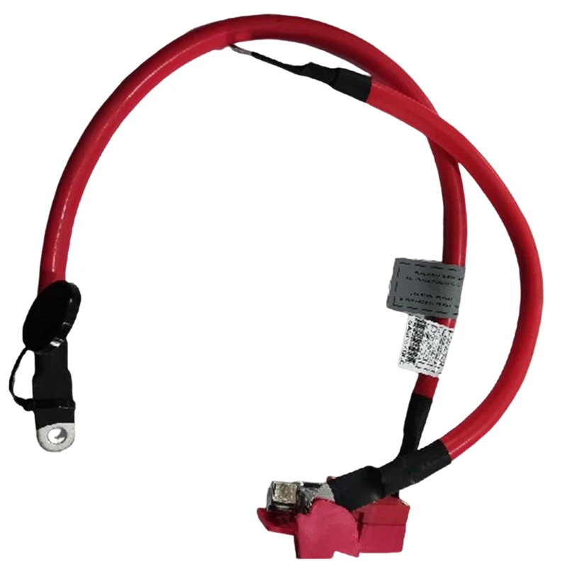 1 Piece Car Positive Battery Cable 61129322056 Red For BMW X5 F15 X6 F16 F85 F86 2013-2018 Battery Leads Protection Wire Cable