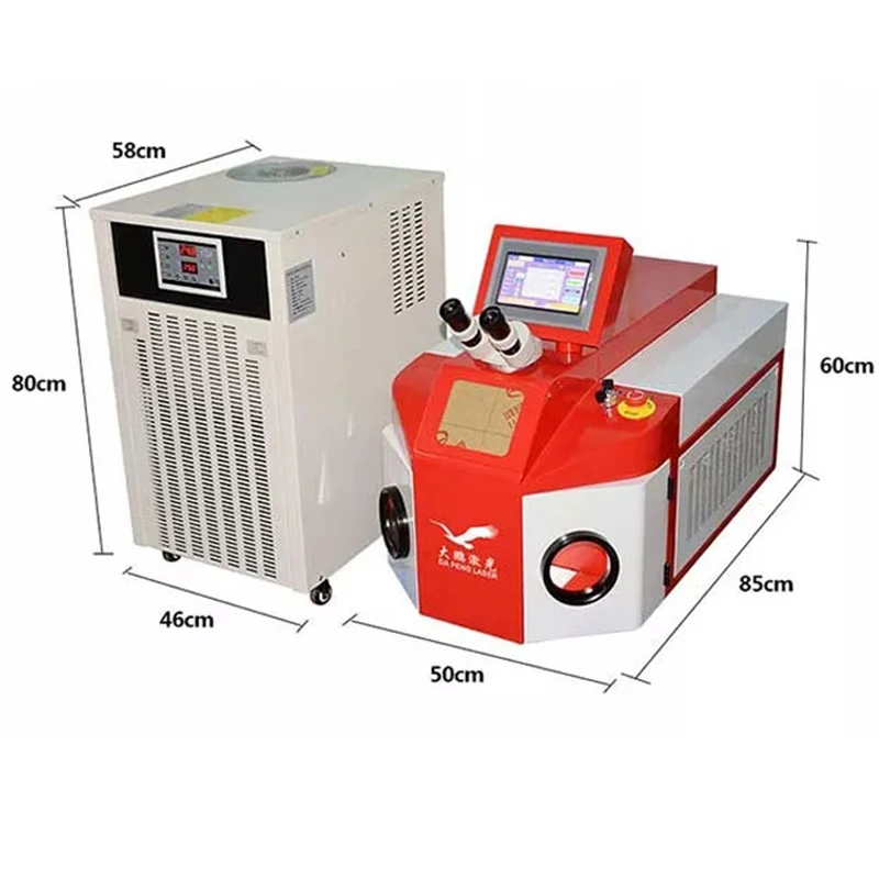 Microscope Kit Reflow Rework Soldering Stations Nd Yag Switched Wave Portable Pulse Jewelry Laser Welding Machine