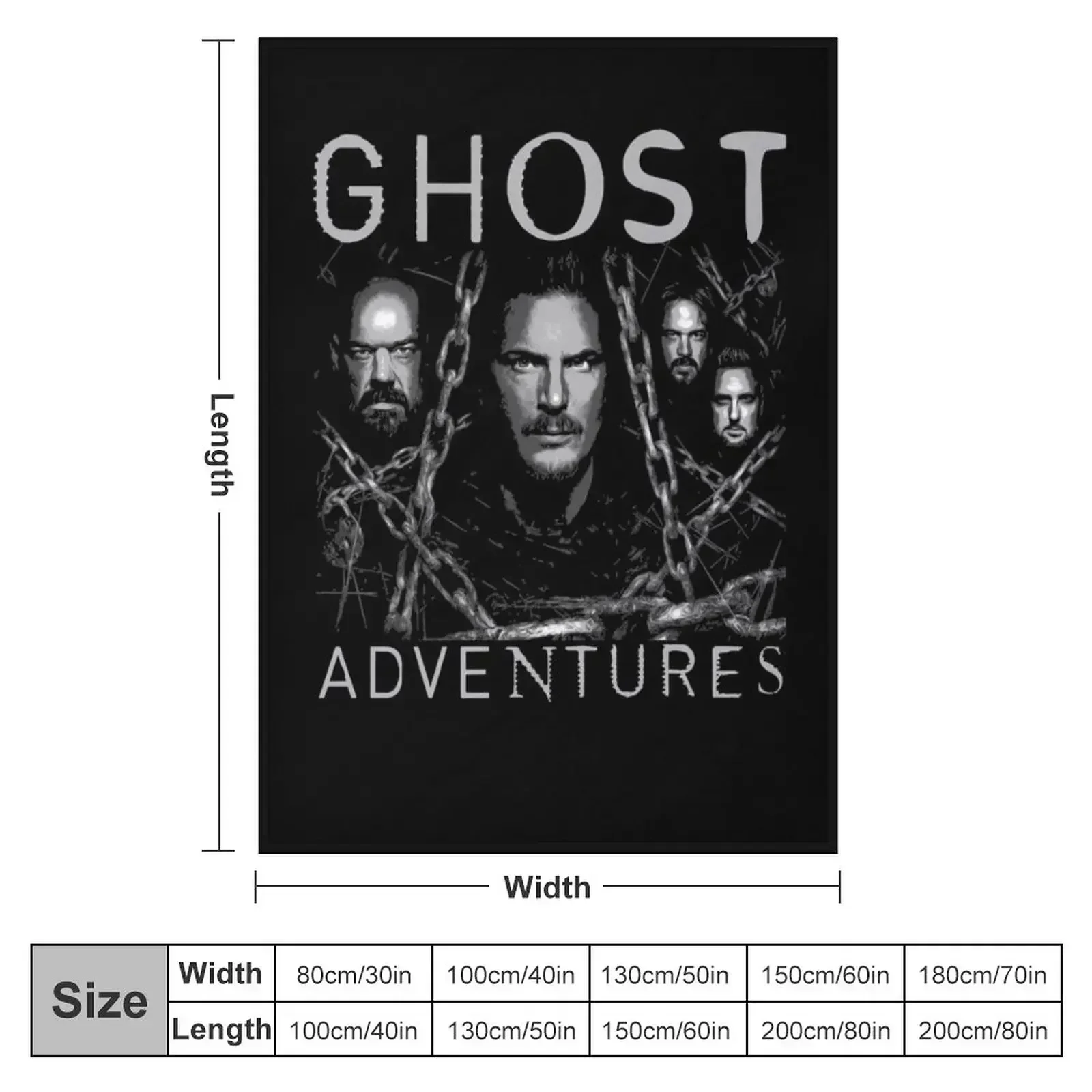 Retro Vintage Ghost Adventures Gift For Everyone Throw Blanket For Decorative Sofa Picnic Hairy Blankets For Sofas Blankets