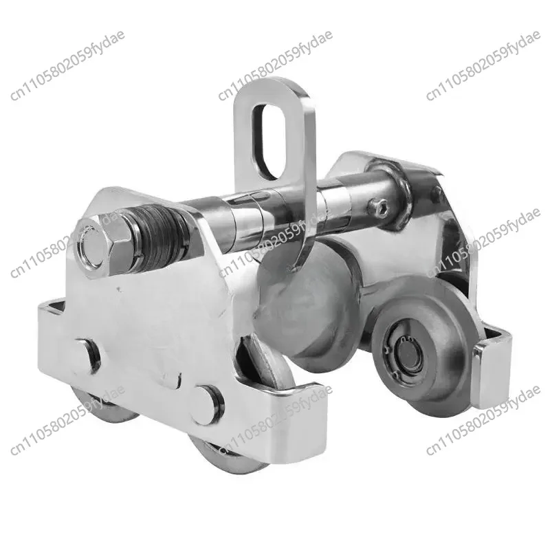 Push sports car I-beam rail tackle lifting cat head crane electric chain hoist monorail crane