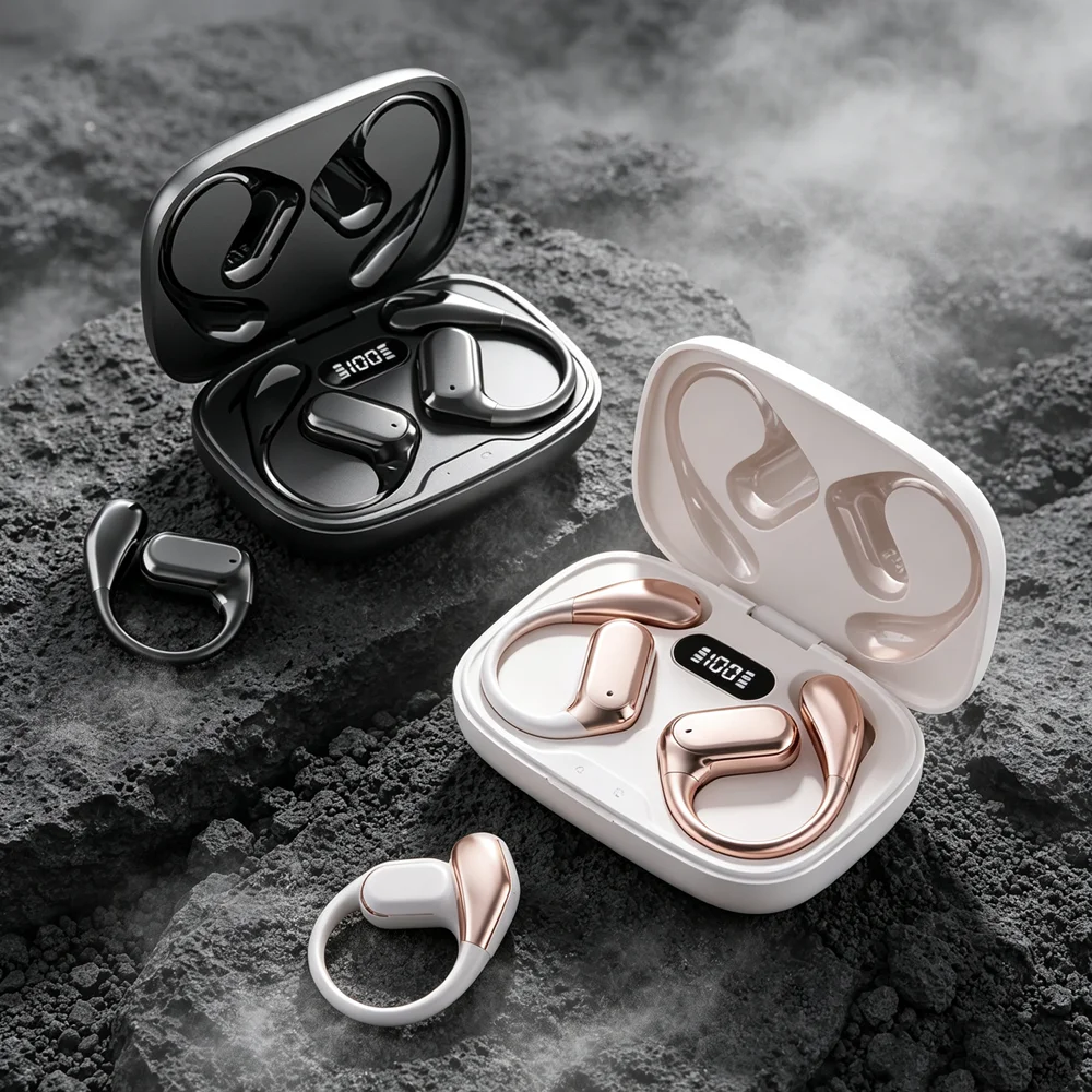 TWS Bluetooth Headphones Bluetooth Earbuds Compact Bluetooth Earphones Offer Unmatched Portability for Active Urban Commuters
