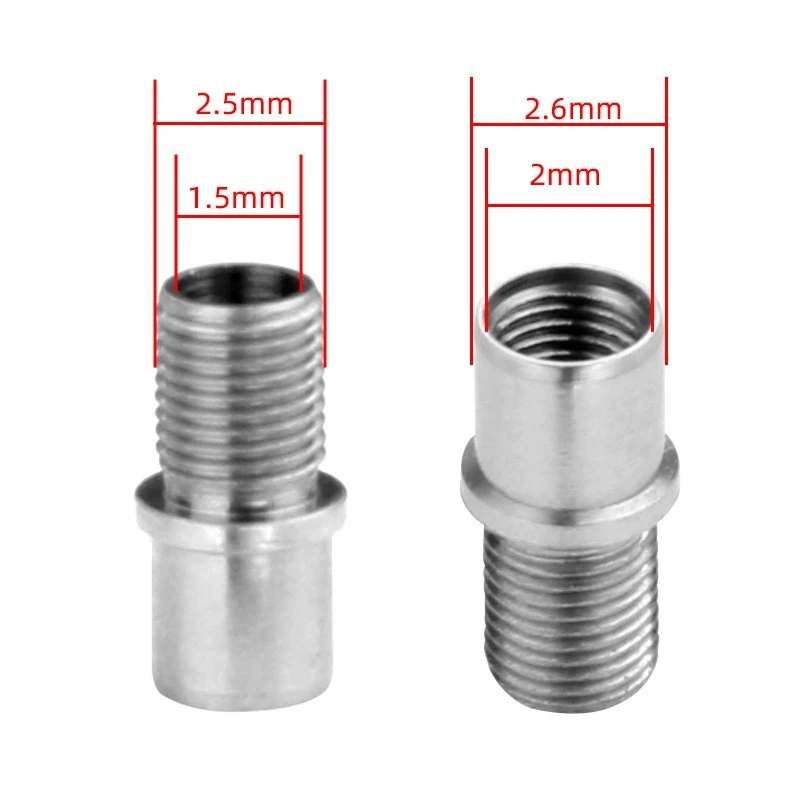 For Omega Head 231.10.39.21.03 Seamaster Series all steel screw crown threaded handle Watch Crown Watch repair parts accessories