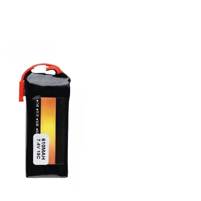 For RC Toys X4 H502S H502E Accessories 2S 15C Lipo Battery Quadcopter Spare Rechargeable Battery 7.4V 610mAh