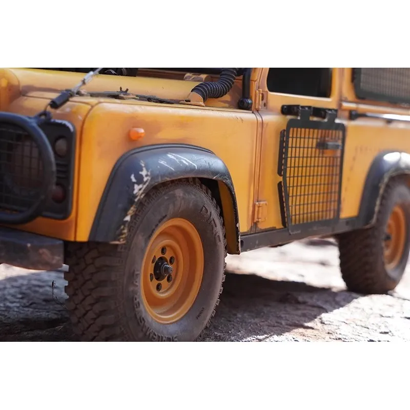 D1RCは1/10シミュレーションクライミングカーに適しています。1.7インチのメタルクライミングカーシミュレーションホイールD90キャメルカップ。