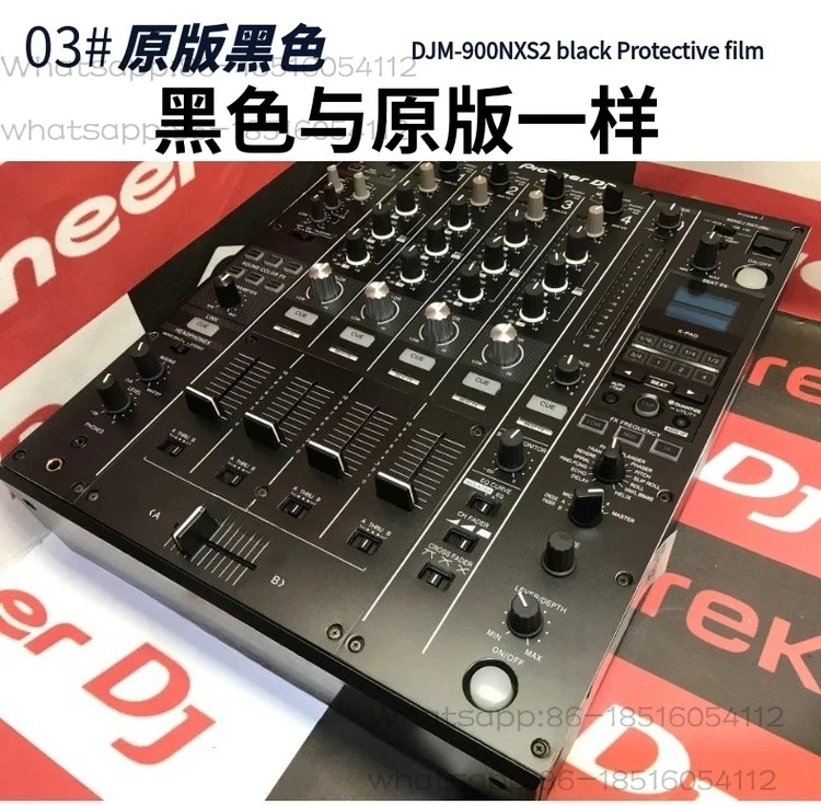 Panel DJM900Nexus Mixing Console Panel Disc Player DJM900SRT Film Protective Film Sticker