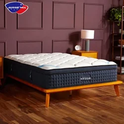 wholesale modern bed stores near me in a box order online twin queen double king size gel memory foam pocket spring mattress