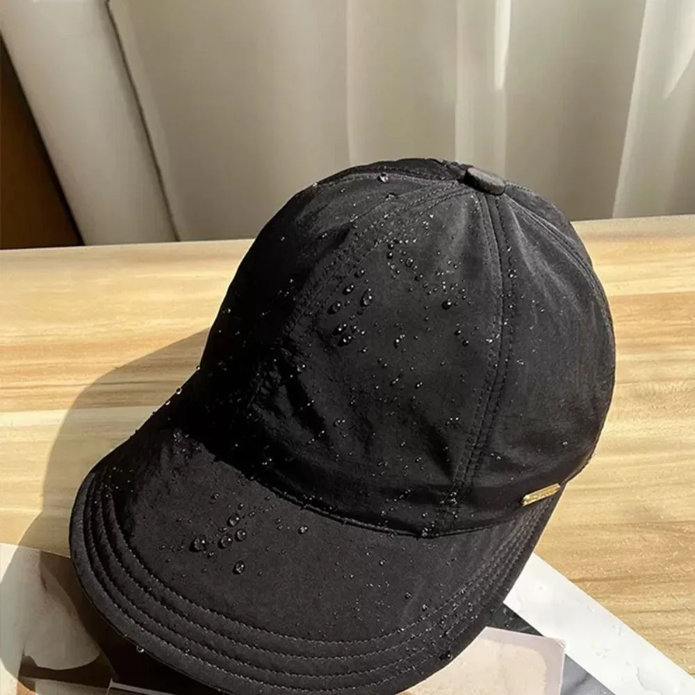 Foldable Wide Brim Sun Hat Drawstring Adjustable Caps for Men Women Beach Hats Summer Quick-drying Visors Fisherman Cap