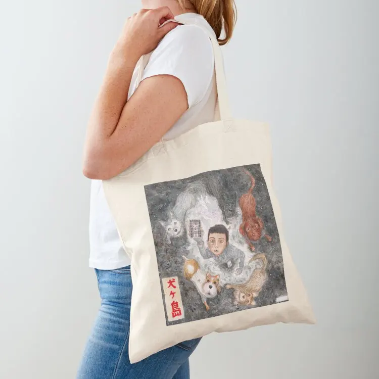 

Isle of Dogs Tote Bag tote screen custom Portable shopping woman
