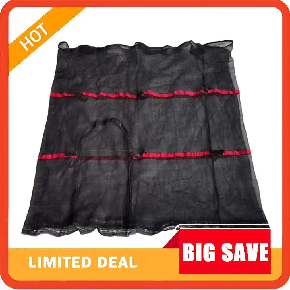 

Trampoline Enclosure Net Security Net, Supplies 51.18inch Hight Universal