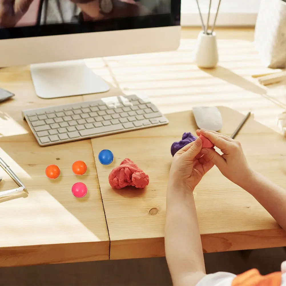 200Pcs Colorful Counting Balls High Grade Plastic Smooth No Bubbles Kids Math Learning Educational Tool for School Home Use