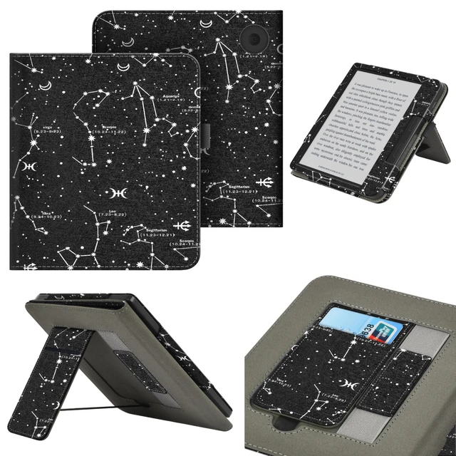 For KOBO Libra Colour/Libra 2/Libra H2O Case with Hand Strap Stand