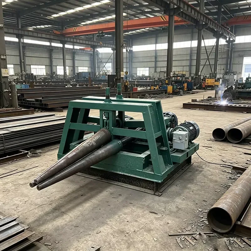 CE Certification Reliable Quality 3 Roller Taper Cone Rolling Machine High Precision Stainless Steel Cone Tube Bending