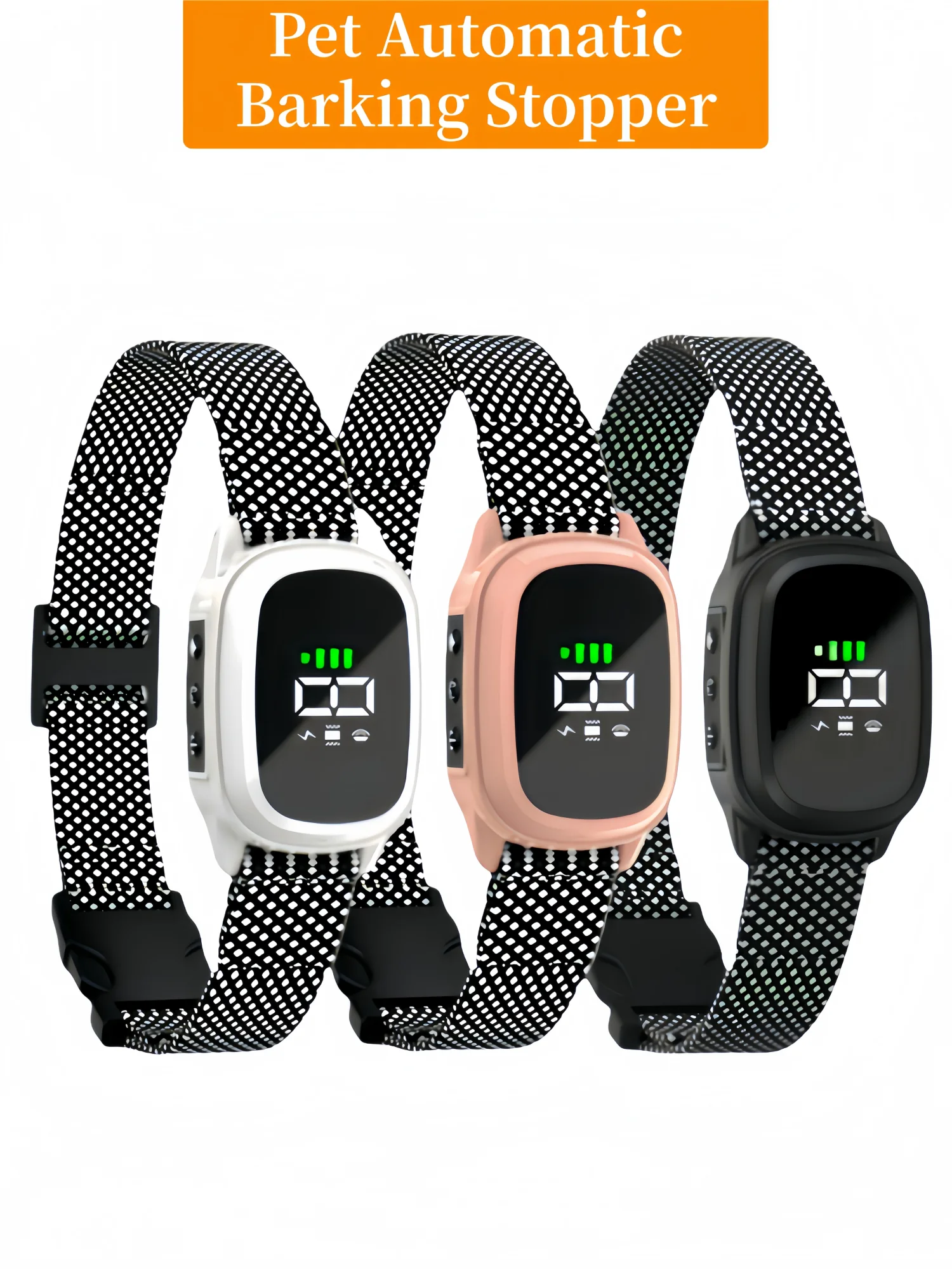 YHLC Automatische anti-blafhalsband, oplaadbare blafstopper, stop Barkin, elektrische trainingshalsband voor honden - afbeelding 2