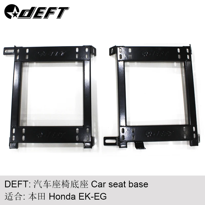 

（1pair）Auto Replace Parts Iron Strength Brake Black Seat Bottom Mount Car Racing Seat Brackets Base Mounting For Honda EK EG