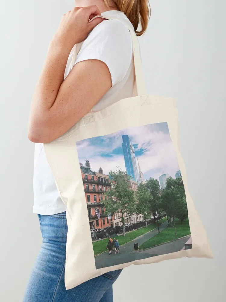 

Boston Common Summer Day Tote Bag bag luxury women tote bag tote university