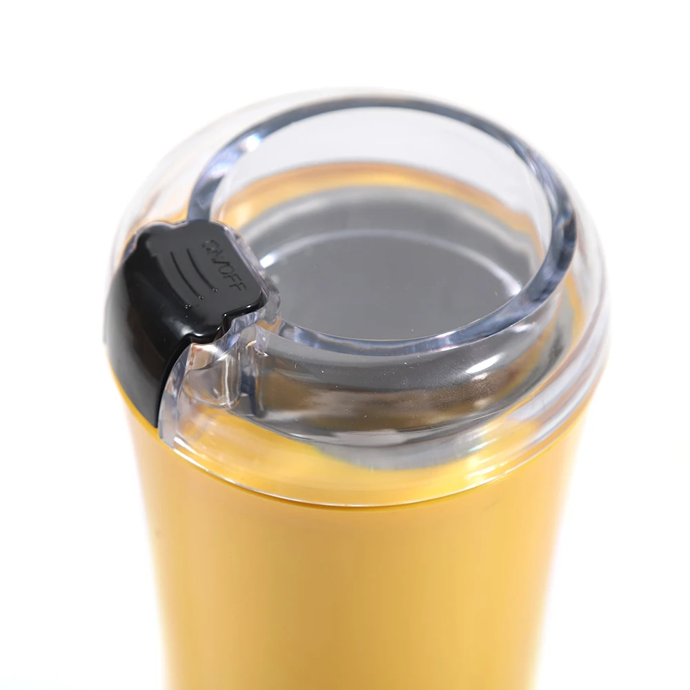 Electric Coffee Grinder Blade Spices Fast With Stainless Steel Blade Beans Herbal Nuts Grains image 6