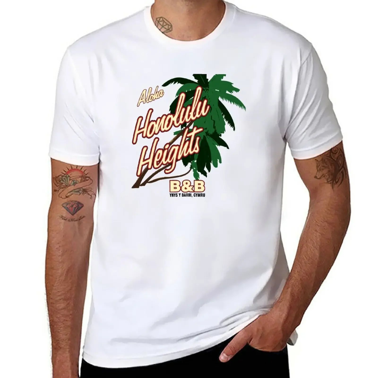 New Honolulu Heights B&B (Being Human UK) T-Shirt oversized t shirt vintage clothes summer tops t shirts for men pack