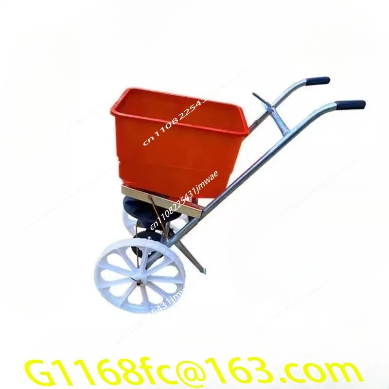 Small-sized Multifunctional Grass Seed Sowing and Fertilizing Applicator Agricultural Hand-propelled Manual  Spreader