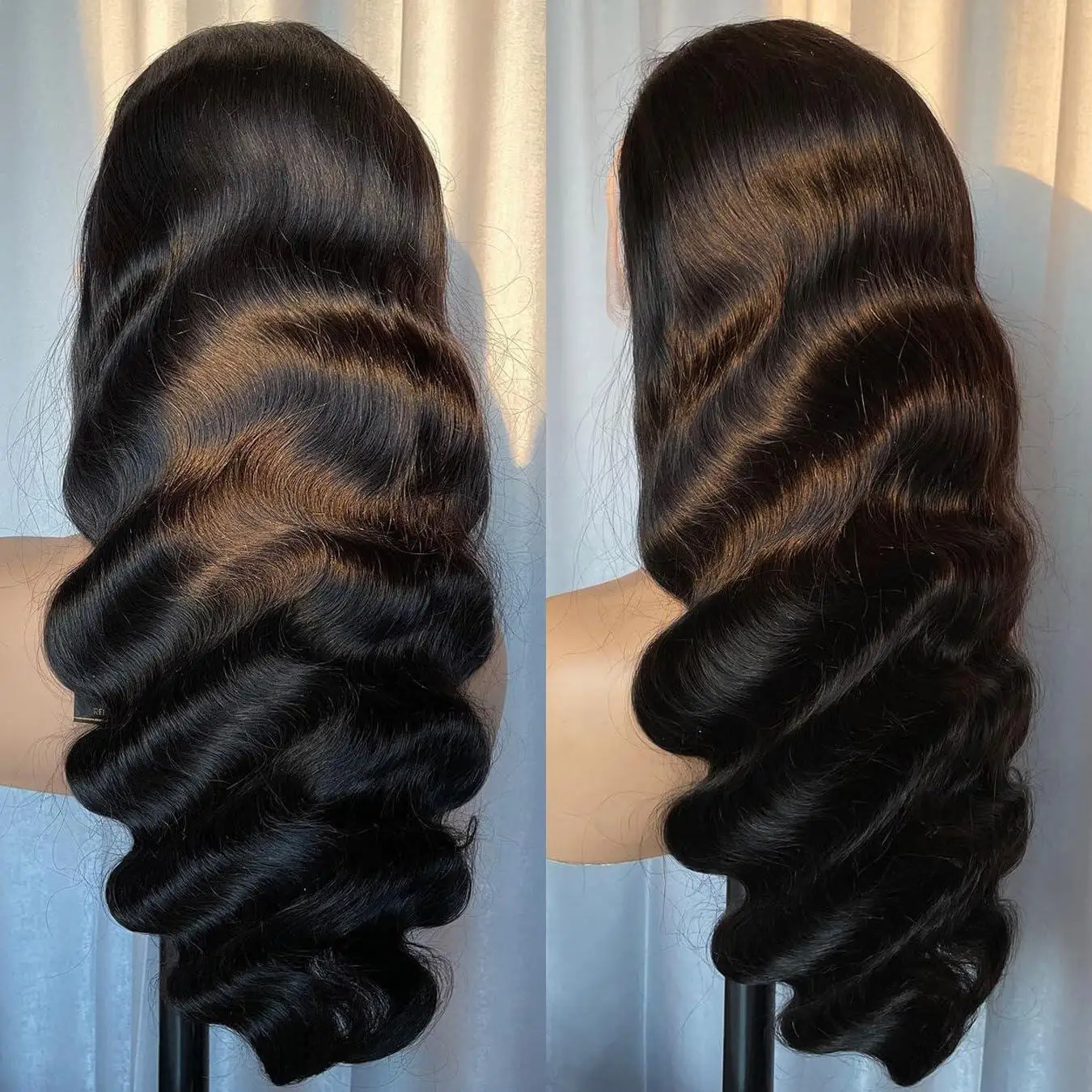 

Парик из натуральных волос 13x6 Body Wave с HD-кружевной передней частью, волнистый, для женщин, парик из натуральных волос 13x4 Body Wave с кружевной передней частью