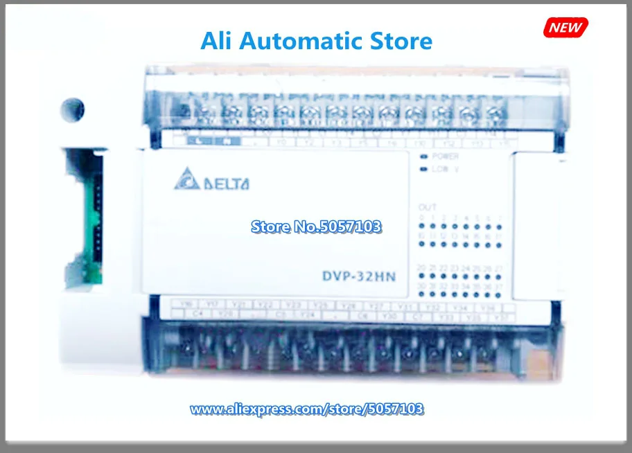 DVP32HN00T 32 Point Expansion Machine 32DO NPN 24VDC 0.3A AC Power Supply New