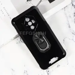 For Blackview BV6600 Case 5.7'' Back Finger Ring Soft TPU Silicone Case For Blackview BV6600 Pro BV 6600 Phone Cover