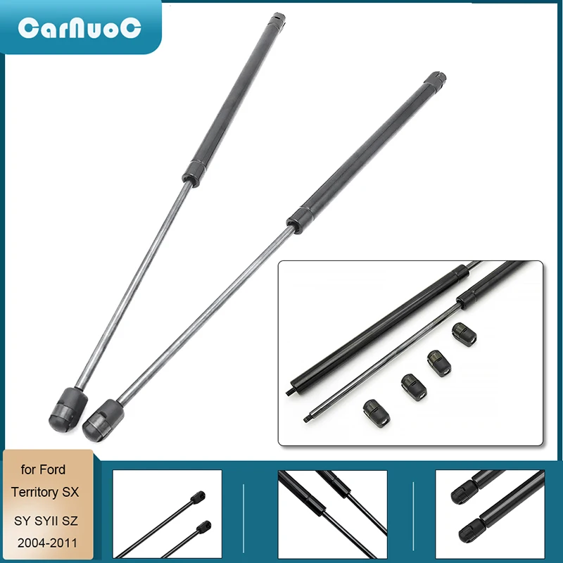 

2pcs Rear Tailgate Window Gas Struts Support Lifters For Ford Territory SX SY SYII SZ 2004-2017 Years OEM： 92170