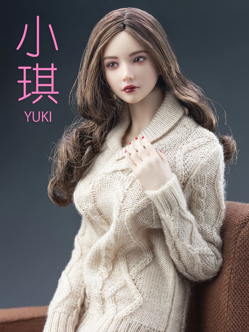 I8TOYS 1/6 2024 Limited MF002 YUKI MIU ZOE MANDY Head Sculpt for