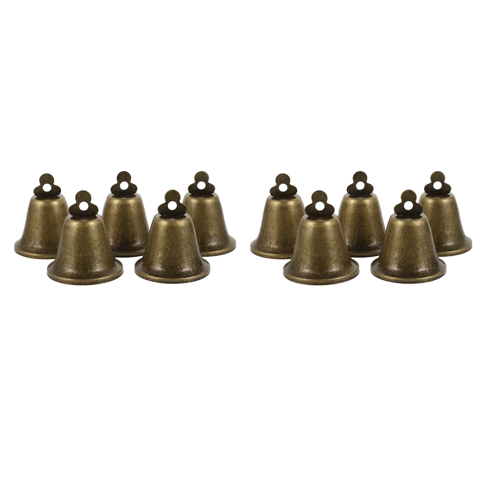 

10 Pcs Retro Bell Accessories Durable Iron Anti-lost for Sheep Horse Cow Pets Farming Cattle Bells DIY Decorations