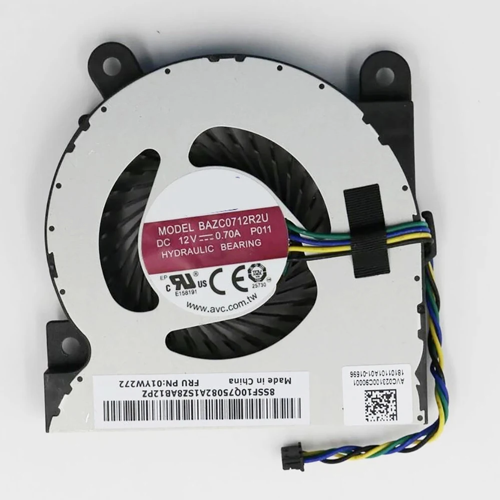 

NEW for Lenovo IdeaCentre 510S-23ISU 520S-23IKU CPU Thermal Cooling Fan 01EF166 BAZC0712R2U