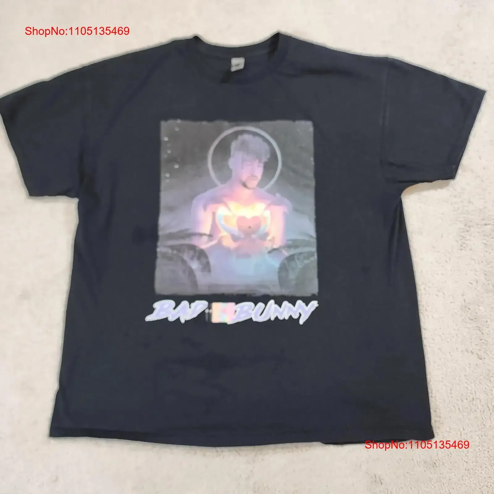 

Футболка Bad Bunny World's Hottest Tour El Conejo Malo Un Verano Sin ti Редкая винтажная стираная дизайнерская одежда Удобная унисекс