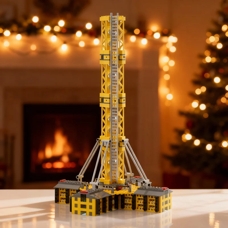 

688pcs MOC Tower Crane Base City Construction Model Building Blocks Christmas Gift Creative Education Brick Toy Kids Birthday
