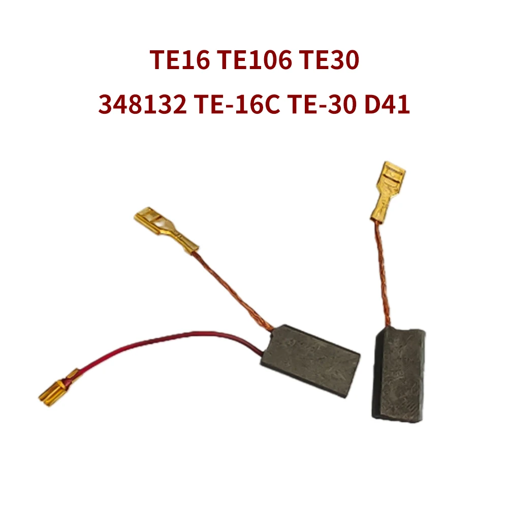 Carbon Brushes TE16 TE106 TE30 348132 TE-16C TE-30 D41 for Hilti Hammer Drills