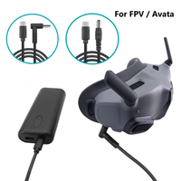 PD Fast Charger Power Bank Cable for DJI FPV/Avata Goggles 2 Glasses Power Supply Charging Cable for DJI Googles V2 Accessories