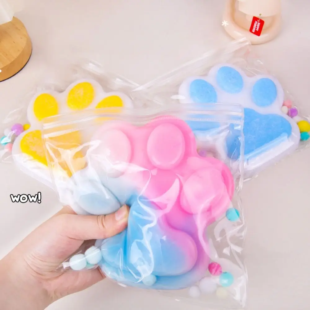 New Cute Squeeze Cat Paw Toys Soft Large Decompressing Toy TPR Relief Relax Toys Squeeze Toy Stress Relief Toy