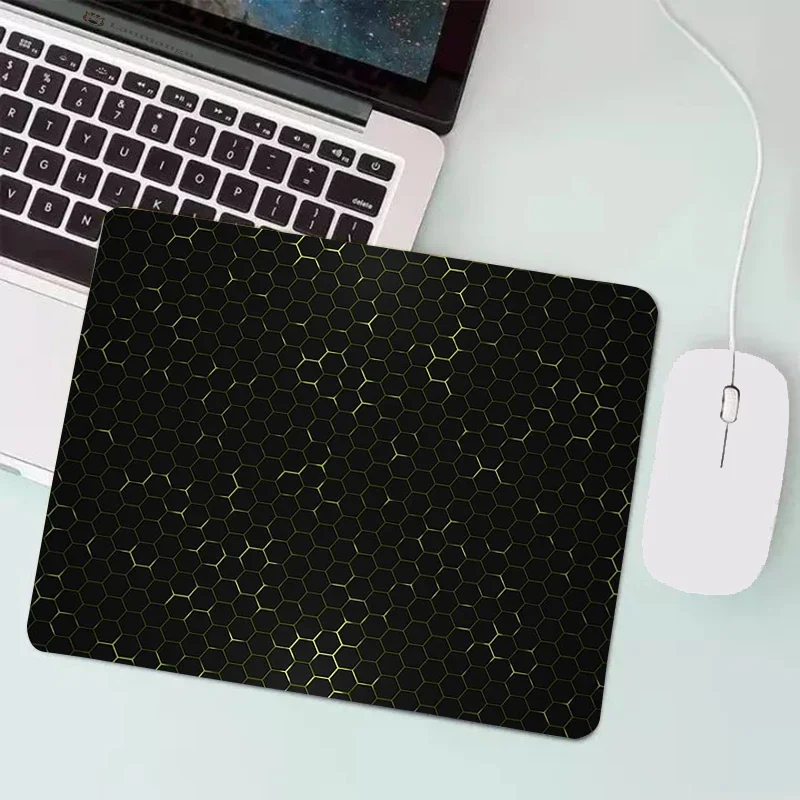 Hexagonal Honeycomb Mouse Pad Gaming Accessories Gabinete PC Gamer Computer Keyboard Desk Mat Rubber Laptop Small Mousepad