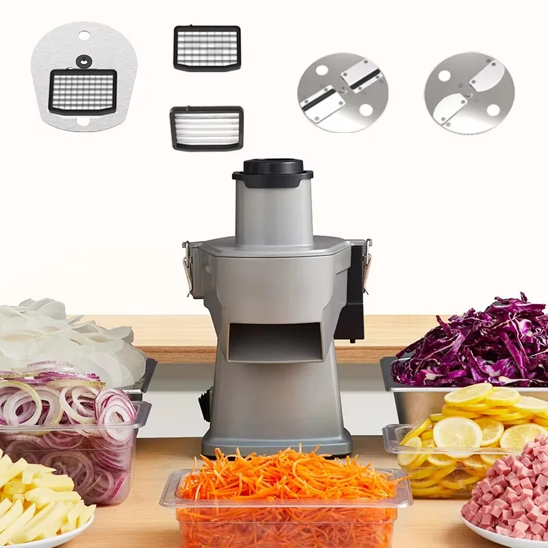 2025 China Hot Sell Vegetable Cutter Machine Vegetable Chopper Electric Cutting Machine Potato Cutter Shred Machine