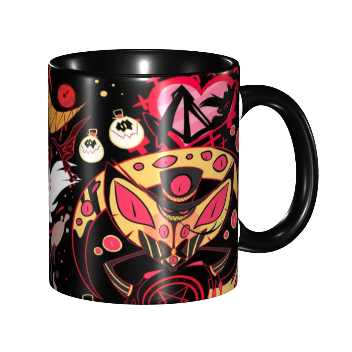 

Hazbines Hoteles Alastor Vox 2 Coffee Mugs Funny Tea Cups Gifts For Women Men