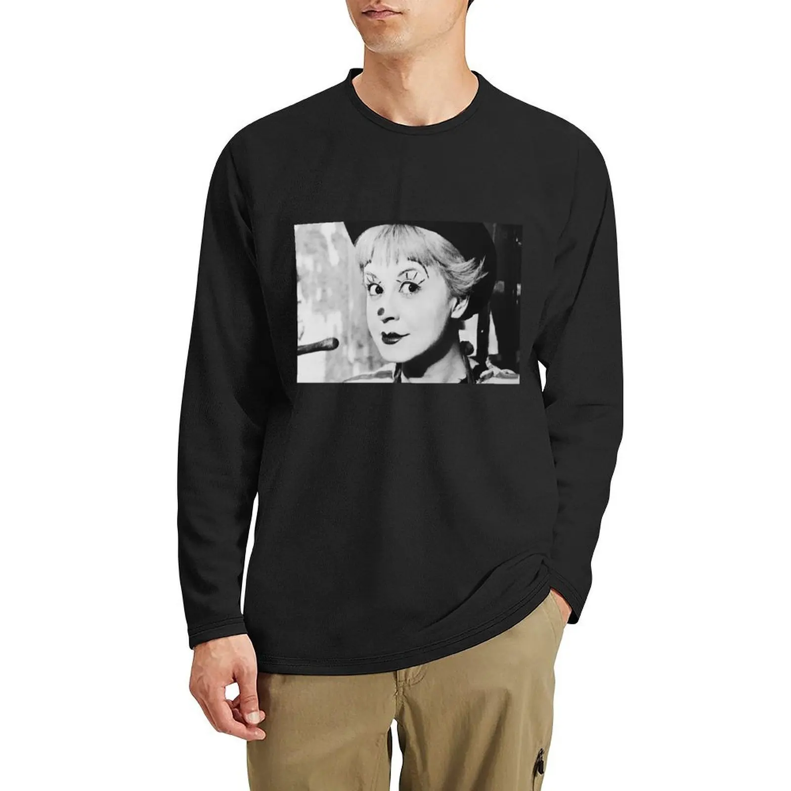 

Federico Fellini La Strada Long T-Shirt kawaii clothes new edition t shirt funny t shirts t shirts for men