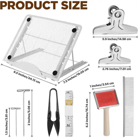 मैक्रम आपूर्ति में मैक्रम बोर्ड धातु समायोज्य धारक ब्रश कैंची शासक के साथ ब्रेडिंग कंगन बनाने के लिए शामिल हैं 10 best sales मकरमी बोर्ड - №10