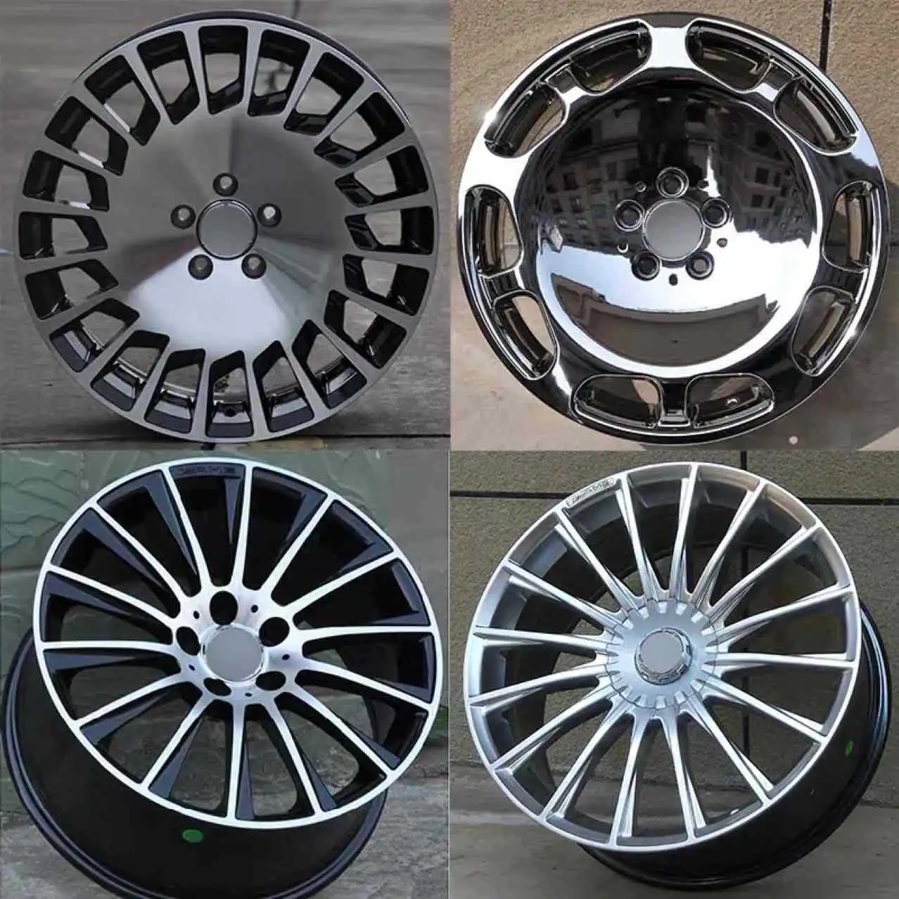 custom car r 19 20 5112 wheels manufacturing automobile Chrome Aluminum Alloy steel rim wheel Forged 13 14 15 16 17 18 22 inch