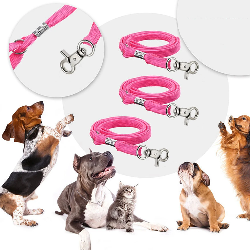 Pet Cat Noose Loop Lock Clip Rope For Grooming Table Arm Bath Leash Leads Fixed Dog Cat Adjustable Harness Pet Accessories