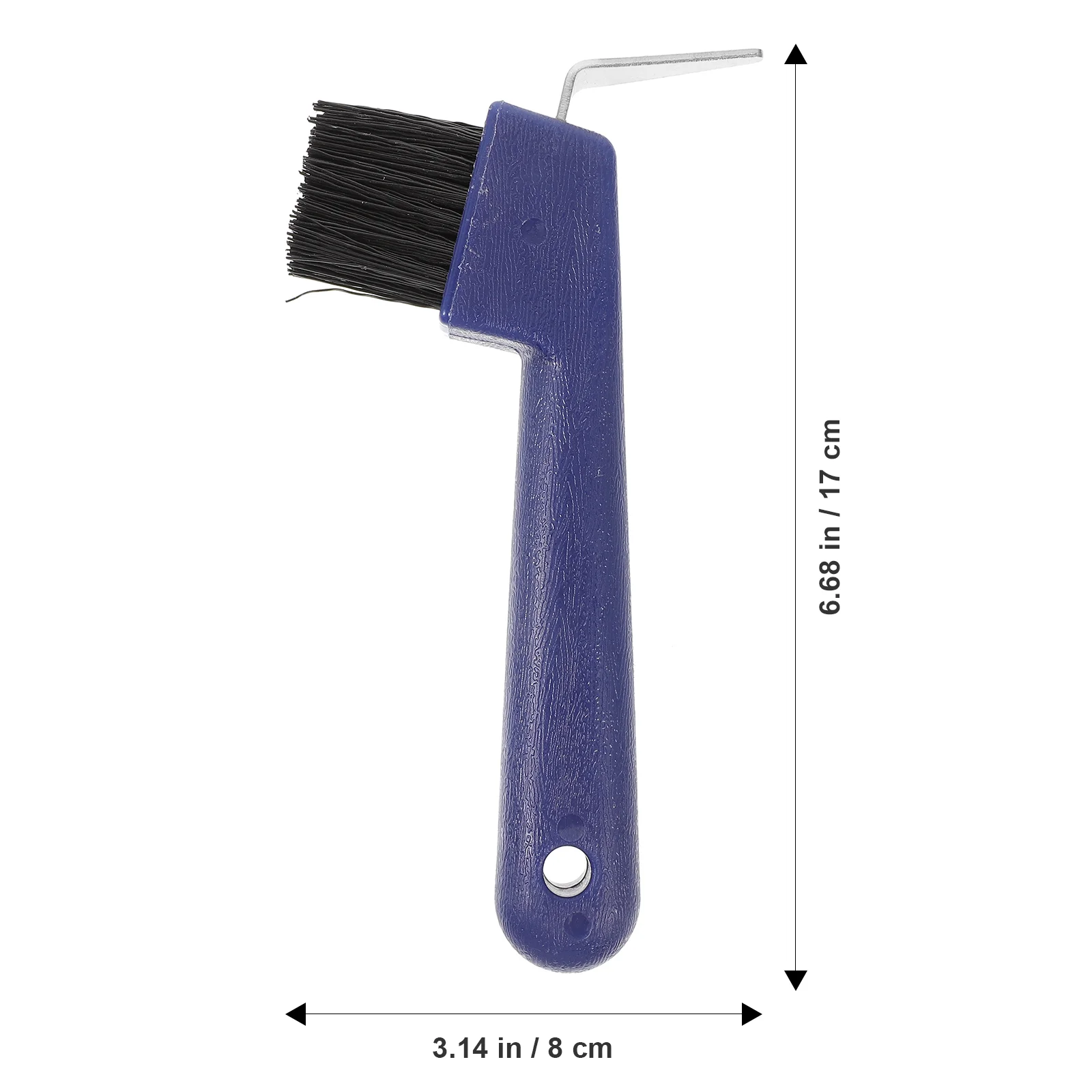 Clippers strumenti per la cura dello zoccolo di cavallo Trimmer portatile Hoofpick plastica ferro a ferro di cavallo Grooming Picks per