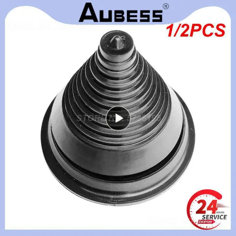 1/2PCS Black Tapered Rubber Wiring Grommets Gasket Electric Box Cable Protector Dust Plug 12/25/30/35/40/50/60/70/80/90-130mm