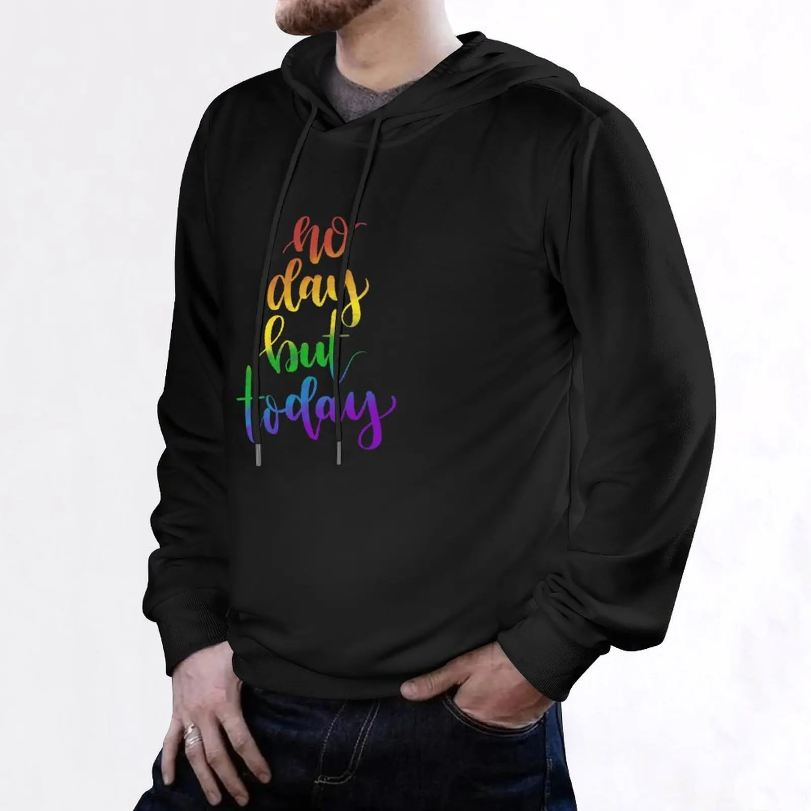 No Day But Today - Rent Pullover Hoodie men clothing hoodies and sweatshirts new