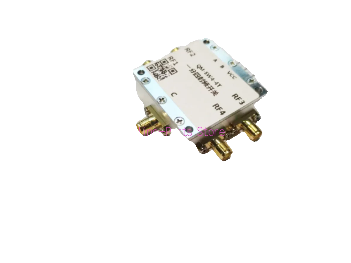 100M-4GHz RF Switch SP4T RF Switch Electronic Switch One of Four High Isolation Microwave Switch