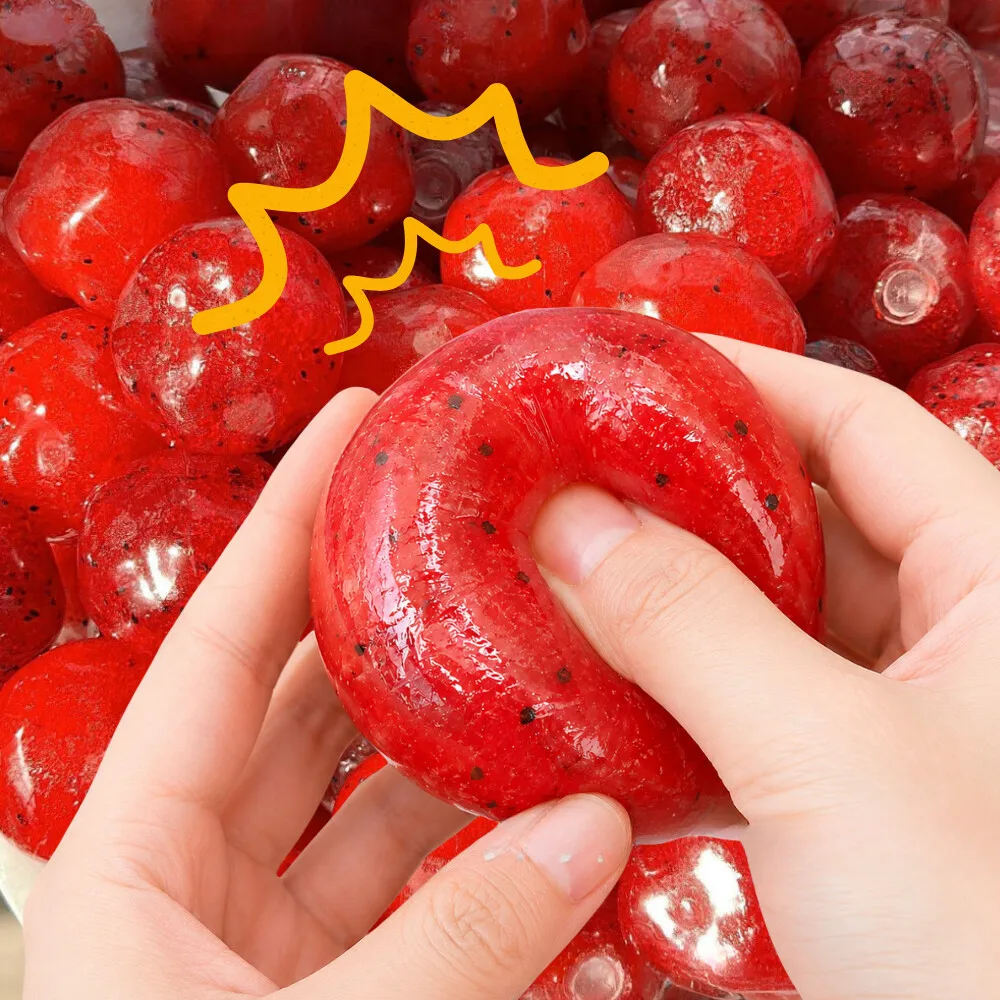 2026 Handmade Watermelon & kiwi fruit Slushy Squishy Toy Soft Stress Relief Squeeze Toy Realistic Fruit Simulation Model Gift - view 5