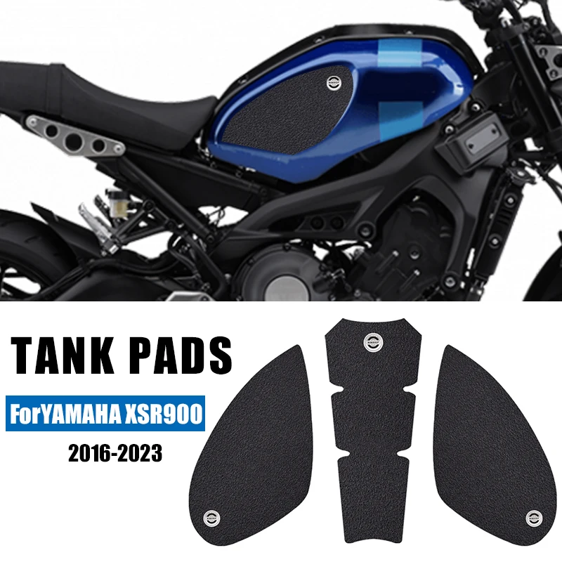 New Fit for YAMAHA XSR 900 2016-2023 Rubber Scratch Resistant Protector Cover Matte Texture Sticker Motorcycle Tank Pad Stickers